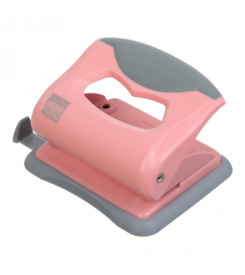 Діркопробивач  20арк корпус пластиковий  Pastel колір рожевий, Buromax