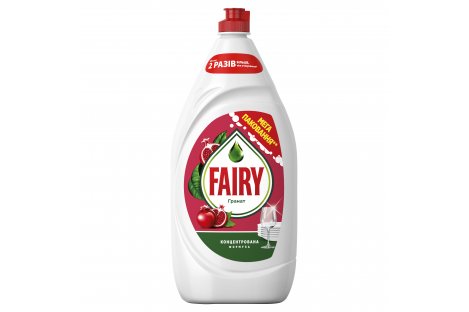 Засіб для миття посуду Fairy 1,35 л Гранат Засіб для миття посуду Fairy 1,35 л Гранат