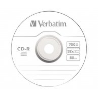 Диск CD-R 700mb 80min 52x, Verbatim 