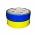 Лента клейкая 48мм*35м упаковочная желто-голубая, Buromax