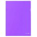 Папка-уголок А4 пластиковая фиолетовая, Economix