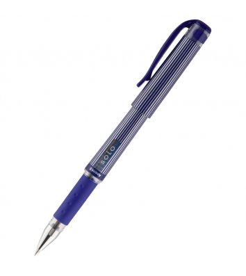 Ручка кулькова Solo, колір чорнил синій 0,5мм, Axent