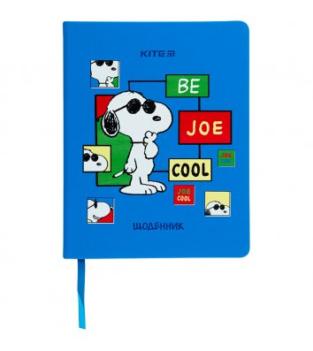 Щоденник шкільний  48арк тверда обкладинка "Snoopy", Kite