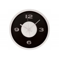Часы настенные черные, Economix Promo