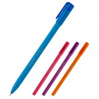 Ручка масляна Mellow, колір чорнил синій 0,7мм,  Axent