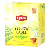 Чай чорний Lipton Yellow Lable у пакетиках 100шт*2г