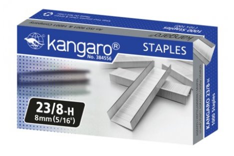 Скоби для степлера №23/8 2000шт, Kangaro
