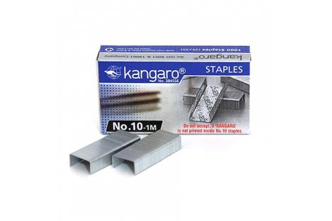 Скобы для степлера №10 1000шт, Kangaro