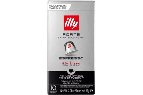 Кофе в капсулах Illy Forte Espresso 100% Арабика 10шт совместимы с Nespresso