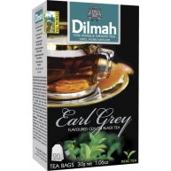 Чай черный Dilmah Earl Grey в пакетиках 20шт*1,5г