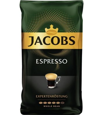 Кава  в зернах Jacobs Espresso 500г