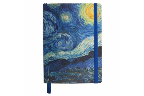 Щоденник - мотиватор недатованний "Ван Гог. Зоряна ніч" 368арк, Kiri sketch