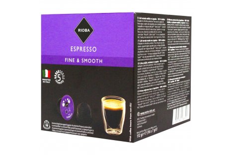 Кофе в капсулах Rioba Espresso молотый 16шт*7г