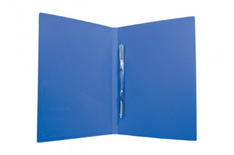 Папка-скоросшиватель А4 пластиковая Clip A синяя, Economix