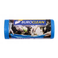 Пакети для сміття  35л/30шт сині, BuroClean