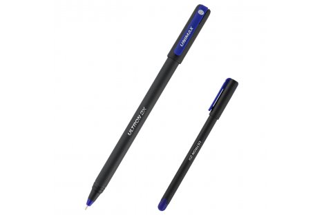 Ручка кулькова  Ultron 2x, колір чорнил синій 0,7мм, Unimax
