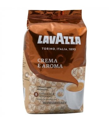 Кофе в зернах  Lavazza Crema e Aroma 1кг