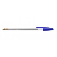 Ручка шариковая Cristal, цвет чернил синий 0,4мм, Bic