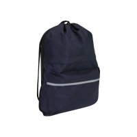 Сумка для взуття  з 2 блискавками з розширенням "CFS", темно-синя,  Cool for School