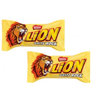 Цукерки Lion White Rock вафельні 1кг, Nestle