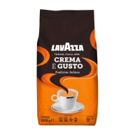 Кава  в зернах Lavazza Crema E Gusto 1кг