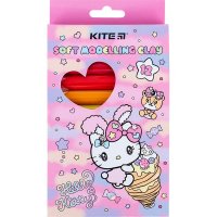 Пластилін восковий 12 кольорів 200г "Hello Kitty", Kite