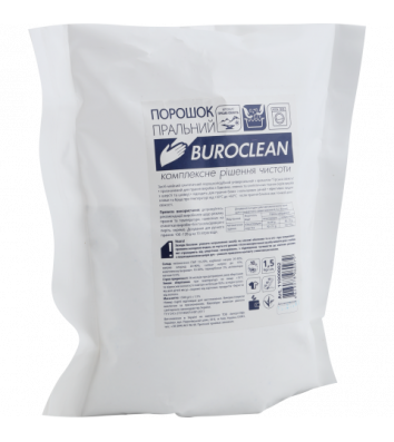 Засіб для прання Buroclean універсальний гірська свіжість 1,5 кг