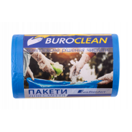 Пакети для сміття  35л/100шт сині, BuroClean