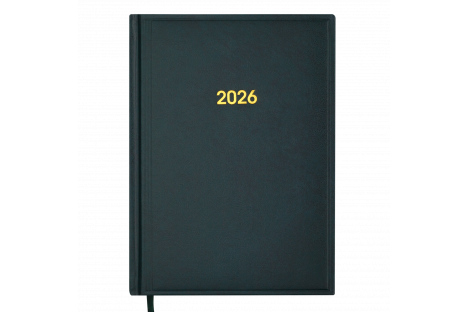Щоденник датований A5 2026 Base зелений, Buromax Щоденник датований A5 2026 Base зелений, Buromax