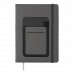 Щоденник недатований А5 Combi сірий, Buromax