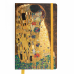 Деловая записная книжка 130*210мм 96л в точку "Густав Климт. Поцелуй", Kiri sketch
