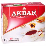 Чай чорний Akbar Hign Grown у пакетиках 100шт*2г