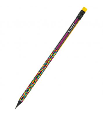 Олівець чорнографітний круглий HB, Axent