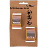 Набір браслетів світловідбиваючих персикові, Kite