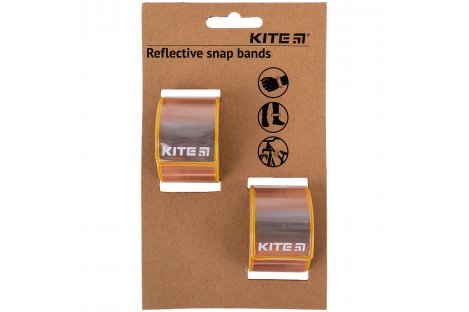 Набір браслетів світловідбиваючих персикові, Kite Набір браслетів світловідбиваючих персикові, Kite