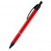 Ручка масляная автоматическая Prestige, цвет чернил синий, корпус красный 0,7мм, Axent
