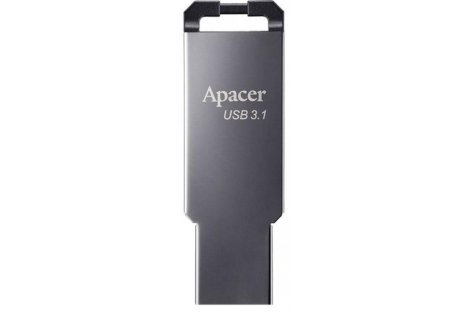 Флеш-пам'ять 64GB  Drive Apacer AH360, корпус сірий