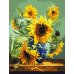 Живопис за номерами "Букет соняшників" 50*60см в коробці, ArtStory