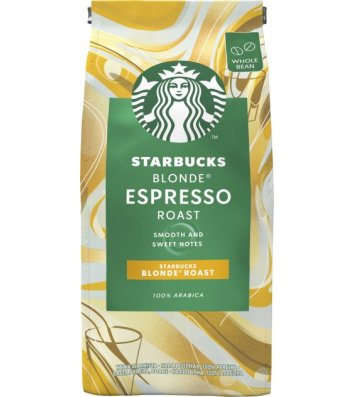Кава в зернах Starbucks Blonde Espresso Roast 100% арабіка 200г