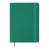 Щоденник датований A5 2026 Touch Me на гумці зелений, Buromax