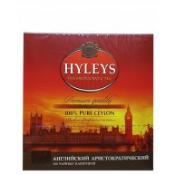 Чай чорний Hyleys англійський аристократичний у пакетиках 100шт*2г