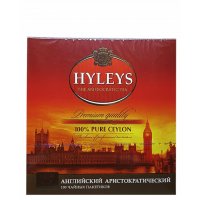 Чай черный Hyleys английский аристократический в пакетиках 100шт*2г