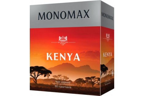 Чай черный Monomax Kenya в пакетиках 100шт*2г