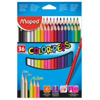 Карандаши цветные 36шт трехгранные COLOR PEPS Classic, Maped