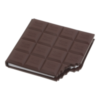 Блокнот 100*87 мм 80 арк нелінований "Chocolate", Zibi