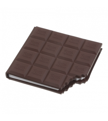 Блокнот 100*87 мм 80 арк нелінований "Chocolate", Zibi