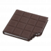 Блокнот 100*87 мм 80 арк нелінований "Chocolate", Zibi