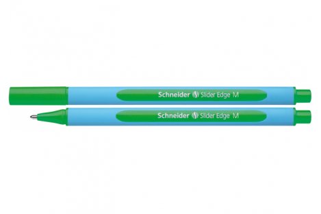 Ручка масляна Slider Edge М, колір чорнил зелений 0,7мм, Schneider