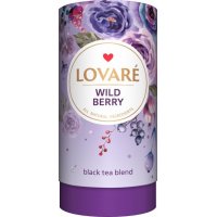 Чай чорний Lovare Дикі ягоди цейлонський листовий 80г