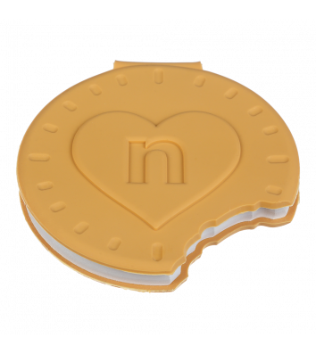 Блокнот 90*87 мм 80 арк нелінований "Cookie", Zibi  